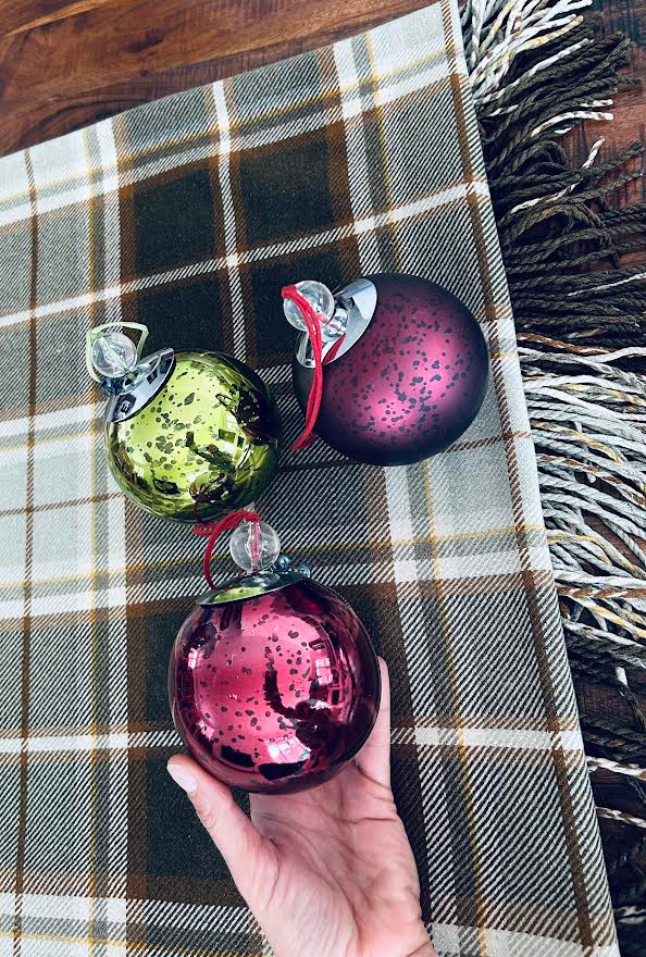 Vianočné sklenené gule - 2