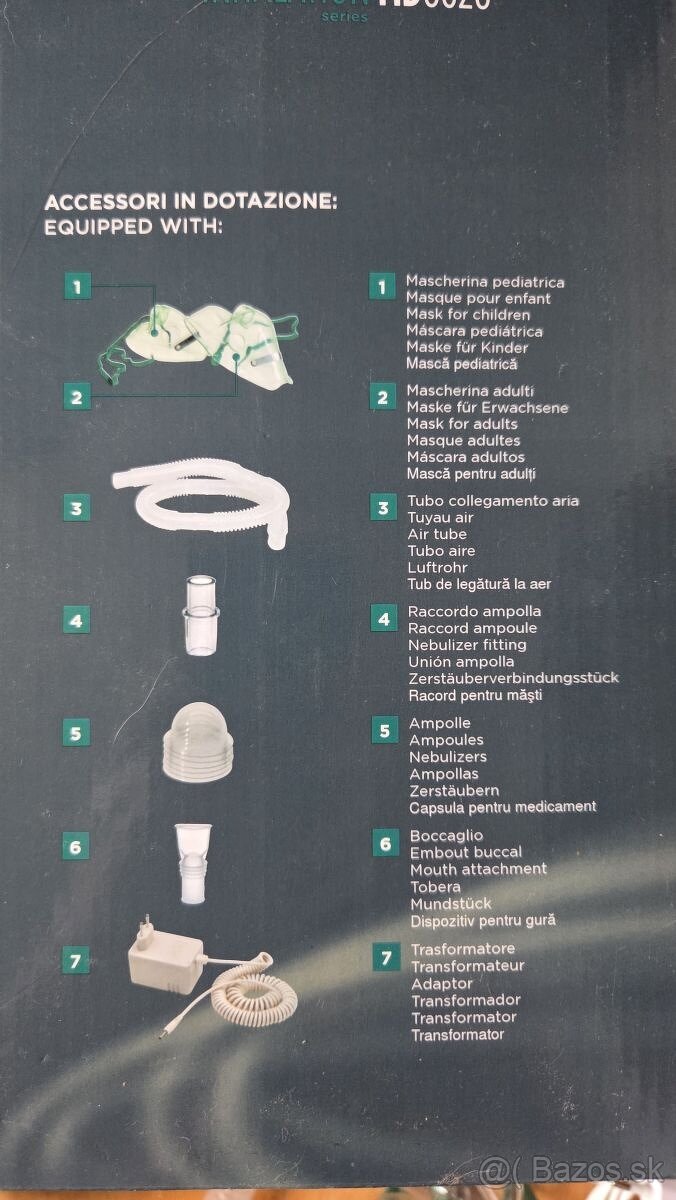 Ultrazvukovy inhalator Laica MD6026 - 2