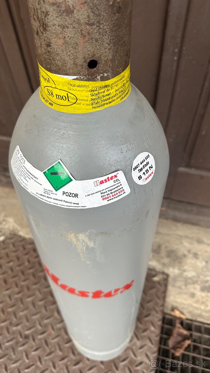 Co2 fľaša 15kg - 2