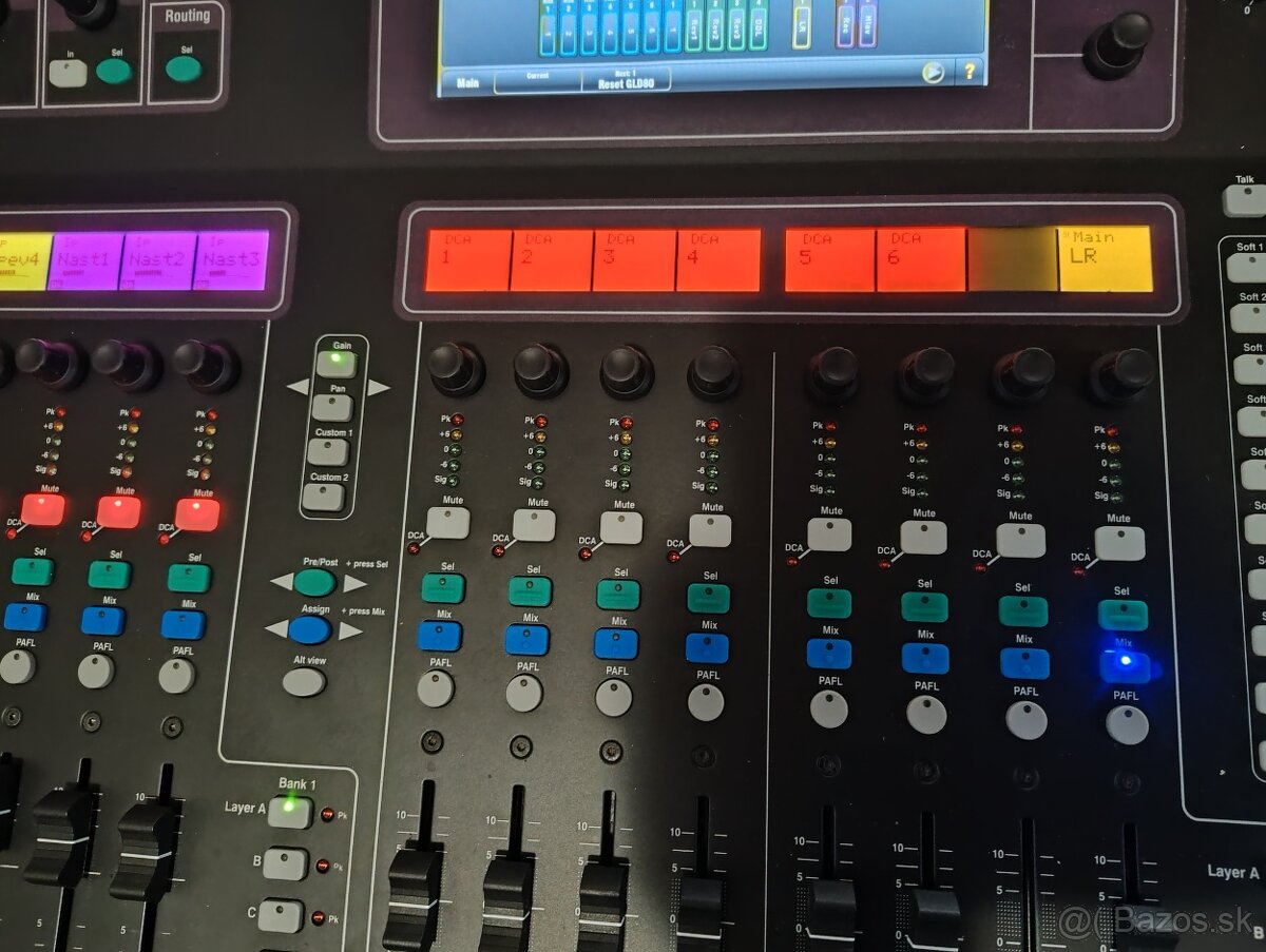Predám mixpult Allen & Heath GLD-80 - 2