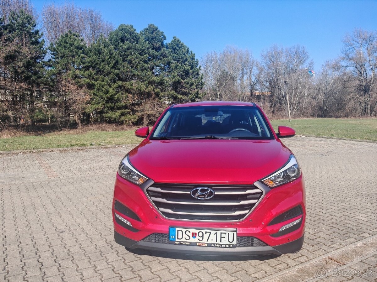 Hyundai Tuscon 1.6 97kW 2017 Benzín - 2