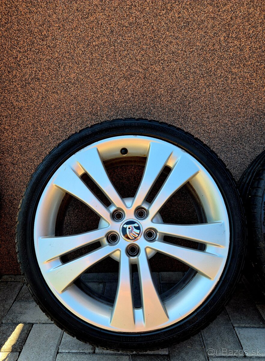 Predám elektróny ŠKODA TRINITY 5x100 R17 - 2