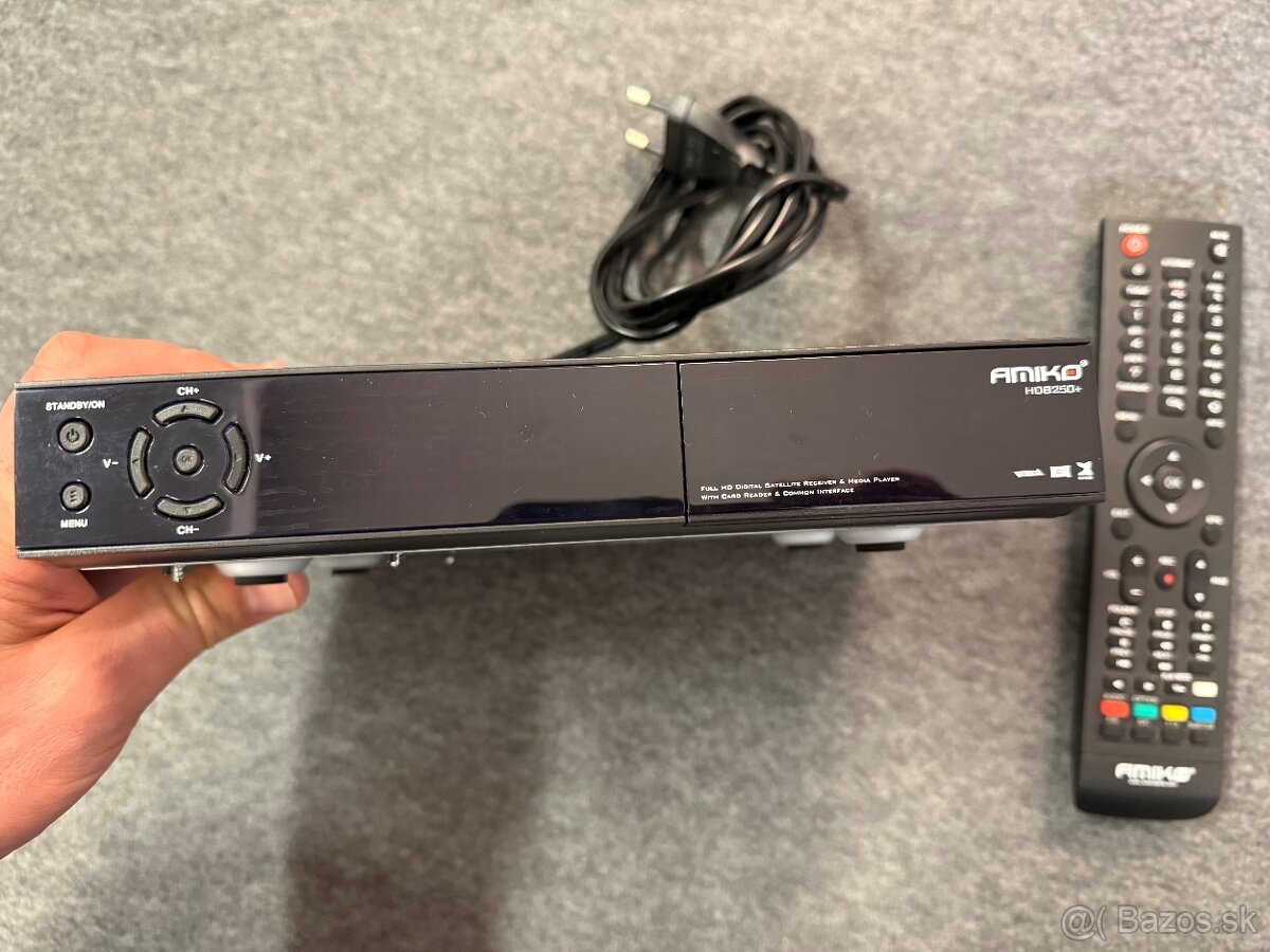 Predám satelitný príjmač AMIKO HD8250+ - 2