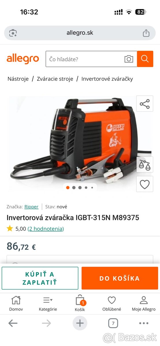 Invertorova zvaracka/zvaracka na elektrody - 2