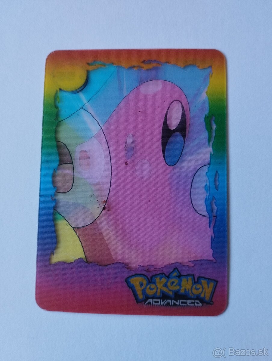 Retro Pokémon karta Luvdisc Panini 2004 - 2