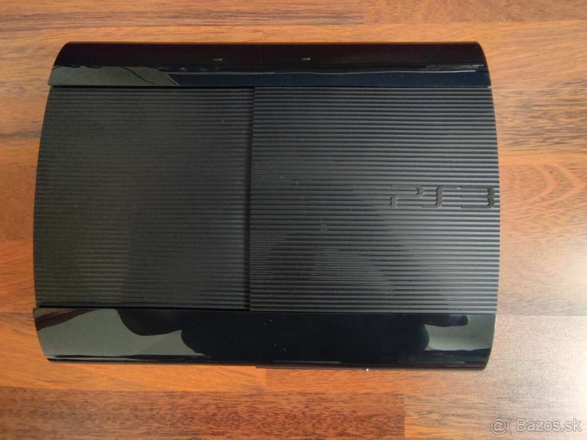 PS3 SuperSlim (PlayStation 3), 12GB - rozšírený na 64GB SSD - 2