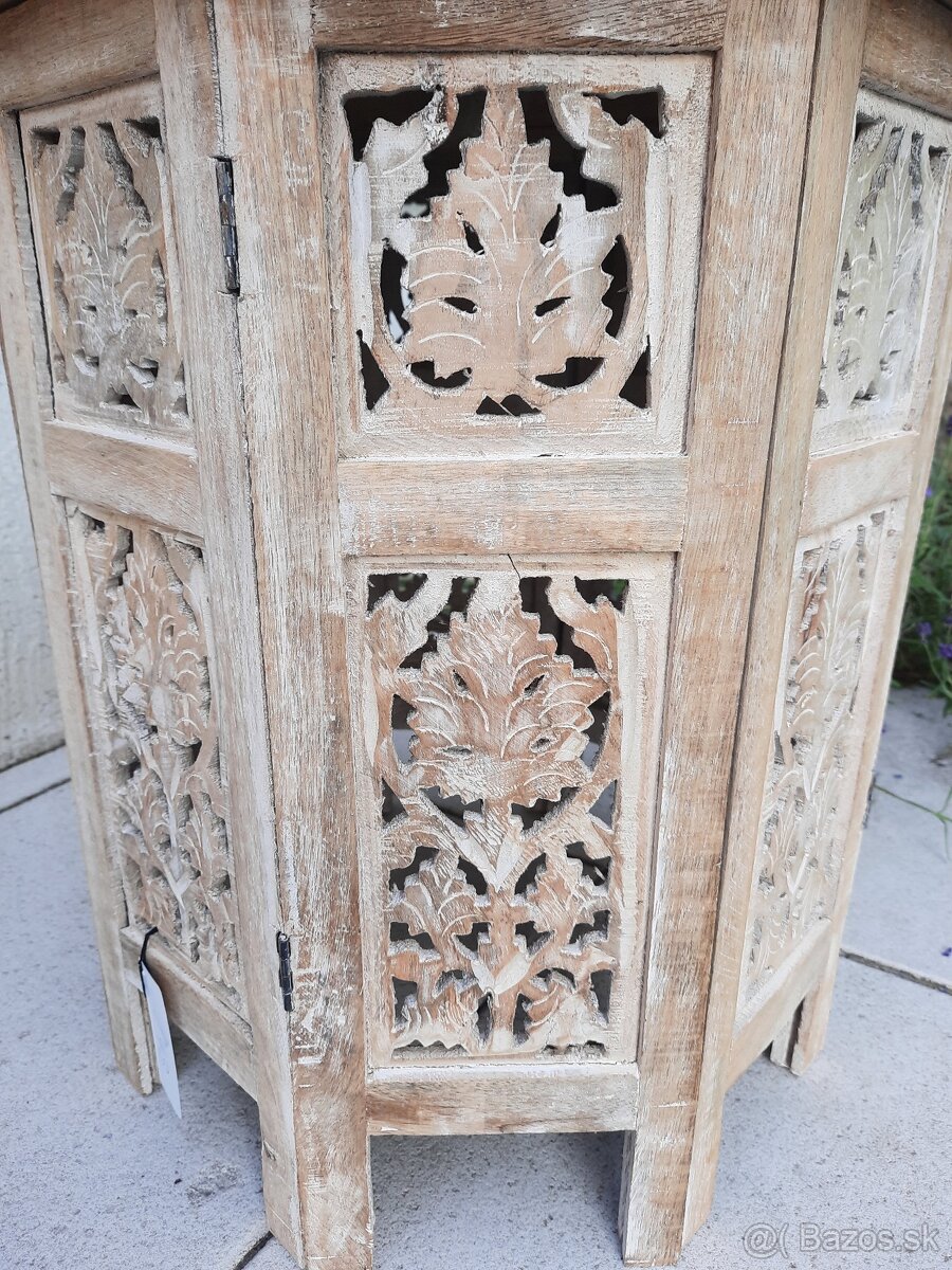 Konferenčný stolík/ príručný stolík / drevený záhradný stol - 2