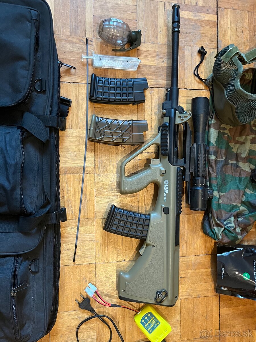 Airsoft Steyr ASG AUG A2 TAN Bullpup, - 2