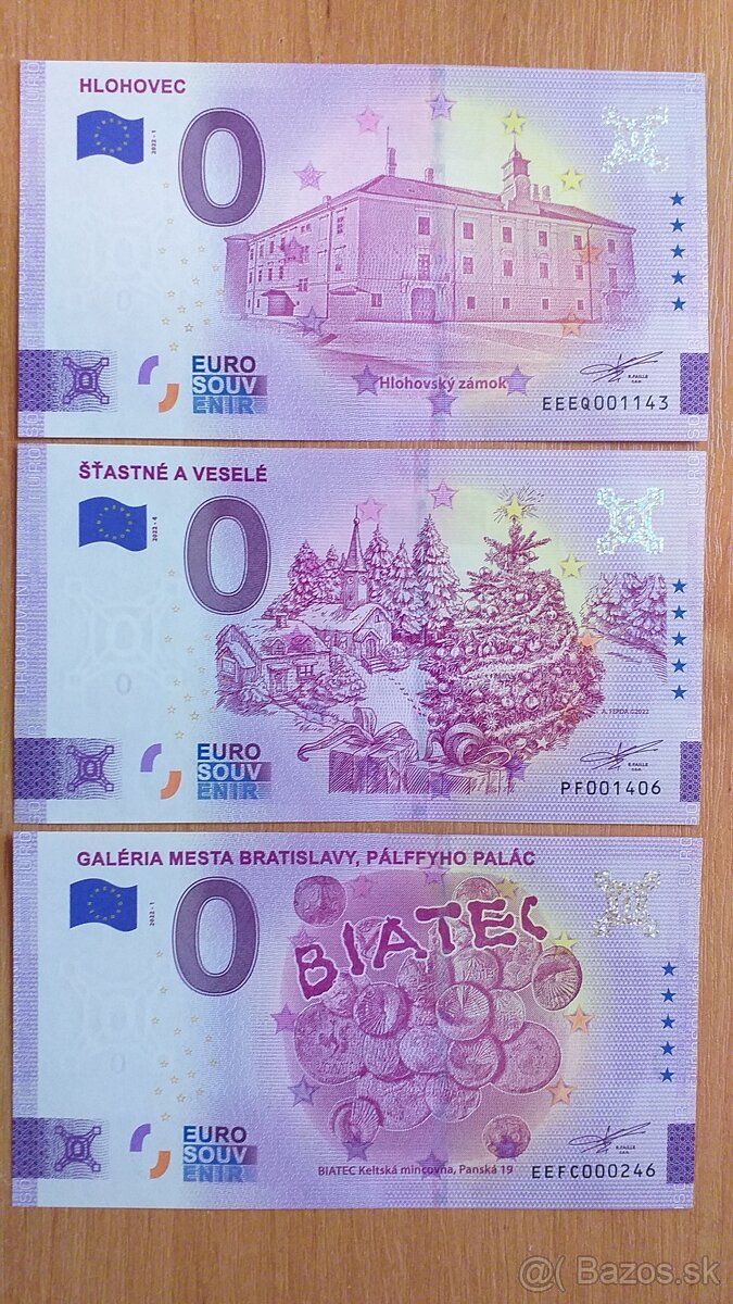 0 euro bankovka, 0 euro souvenir, 0€ bankovka 4 - 2