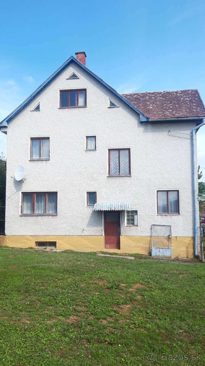 Rodinný dom Nitrianske Rudno. - 2