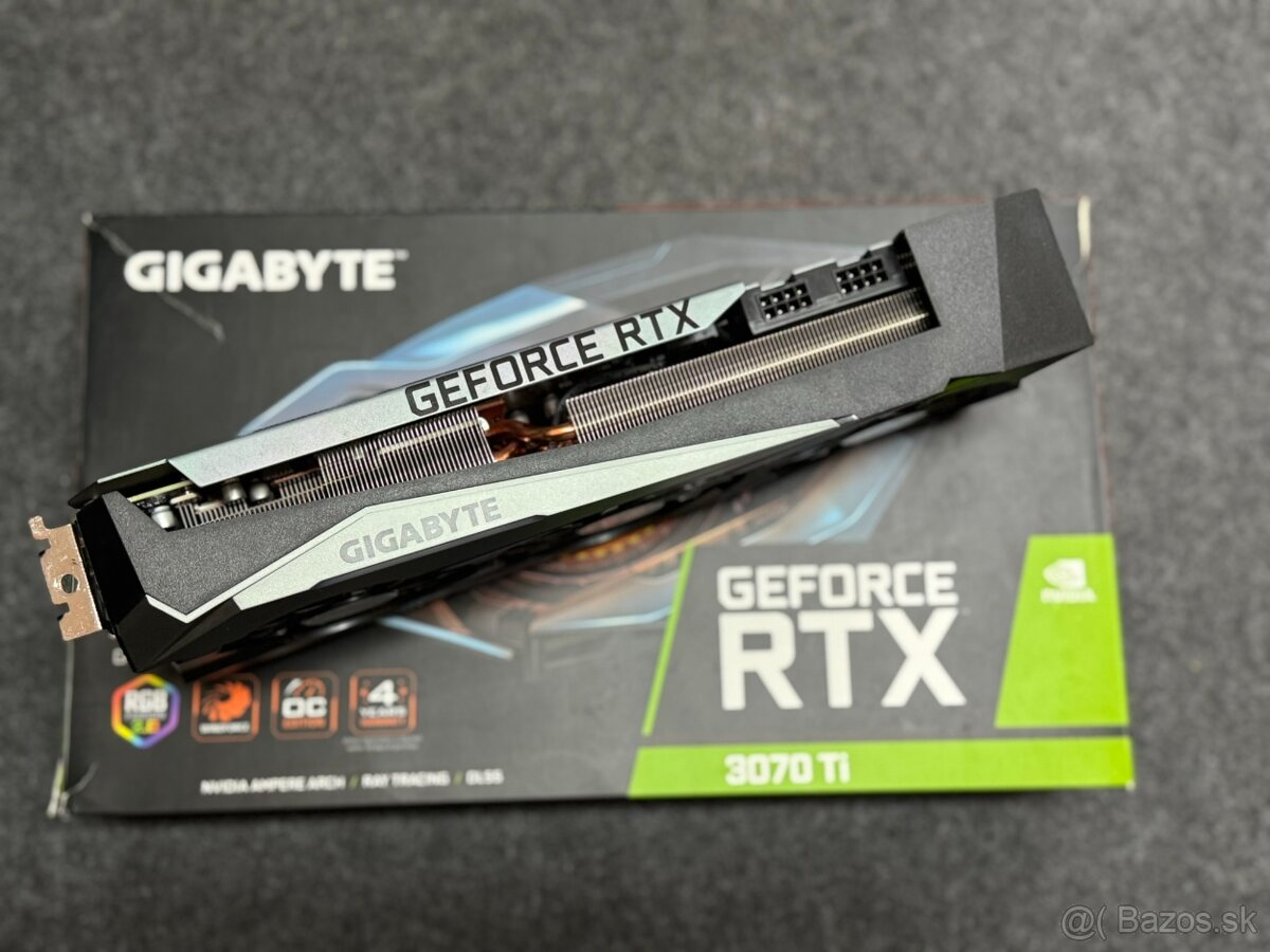 📦 Predám GIGABYTE GeForce RTX 3070 Ti 8GB – TOP stav - 2