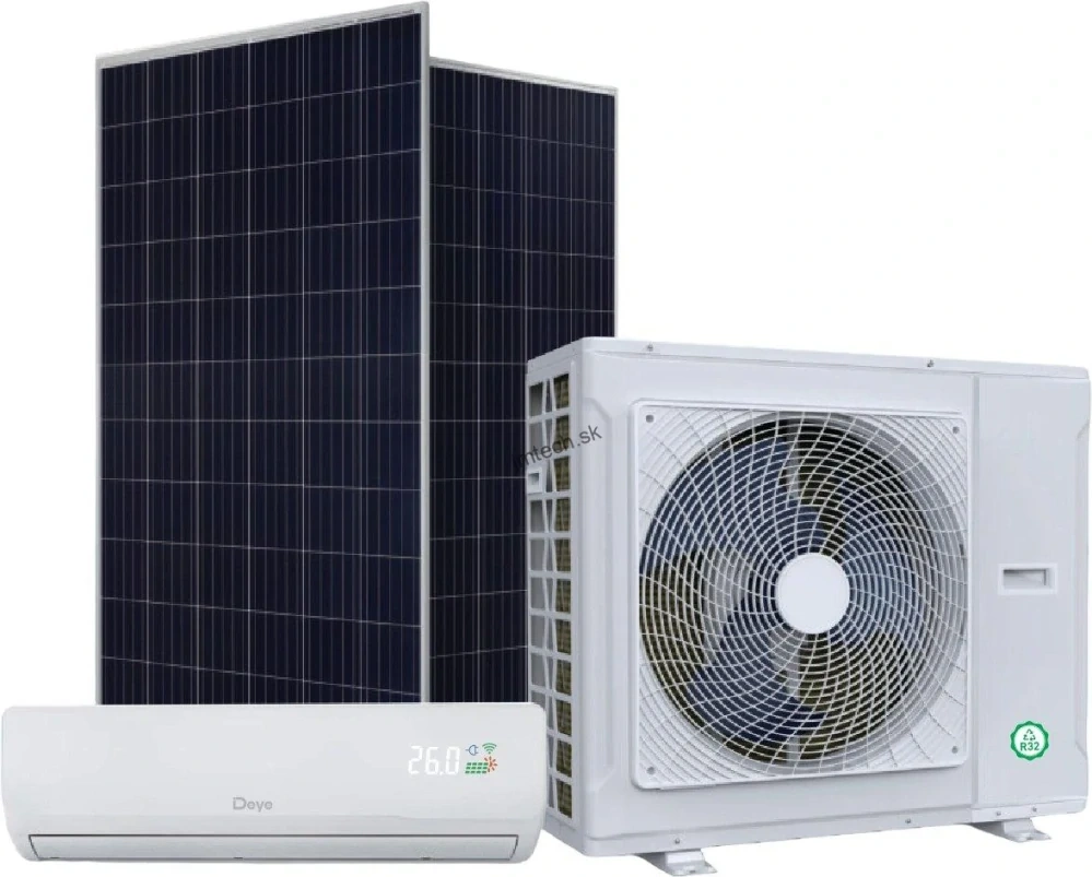 DEYE Hybridný AC/DC Solárny Multi-Split klimatizačný set, - 2