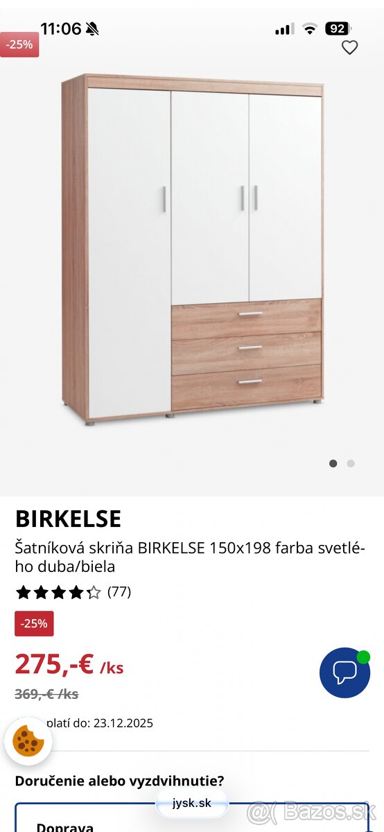 Predám šatníkovú skriňu - 2