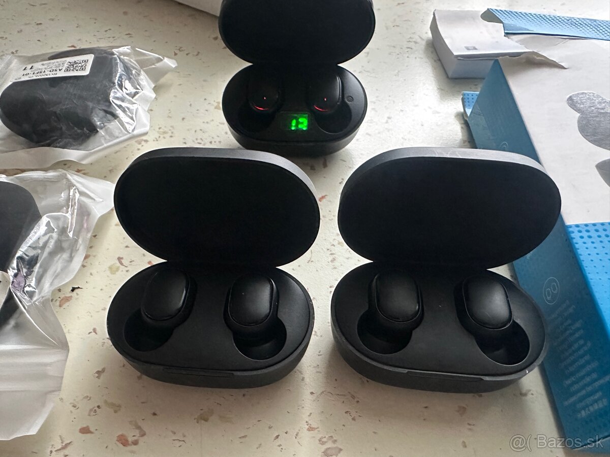 Earbuds basic S bluetooth 2 ks +1ks bluetooth sluchadla - 2