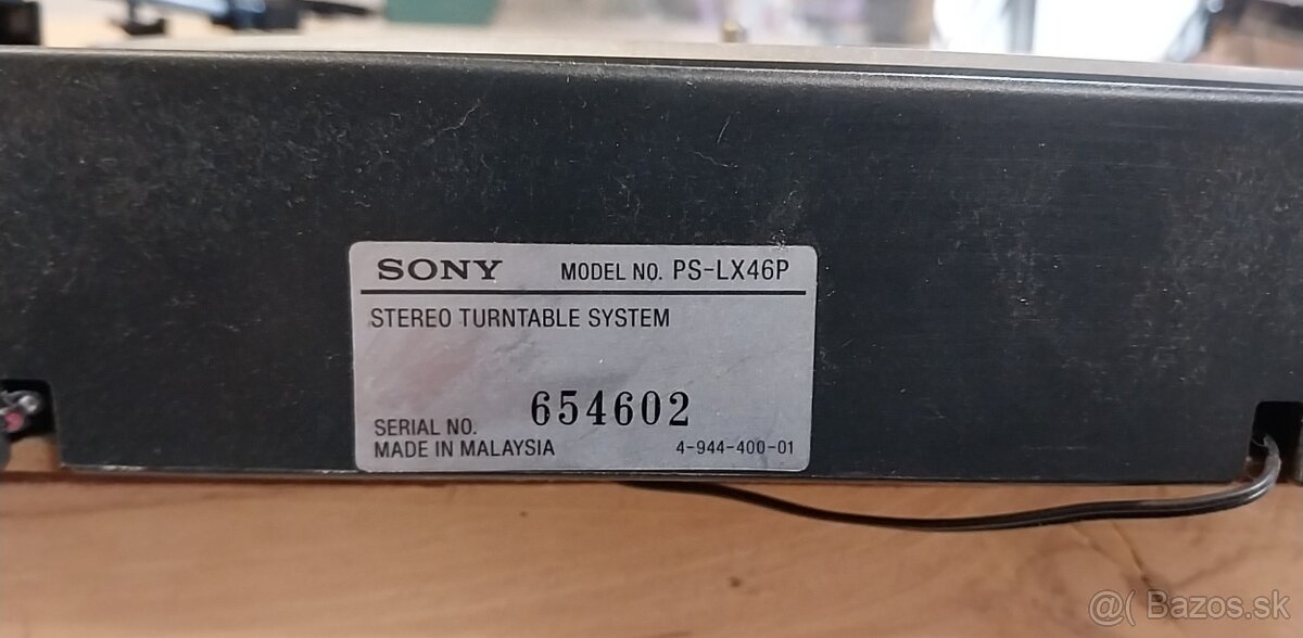 Gramofon sony - 2