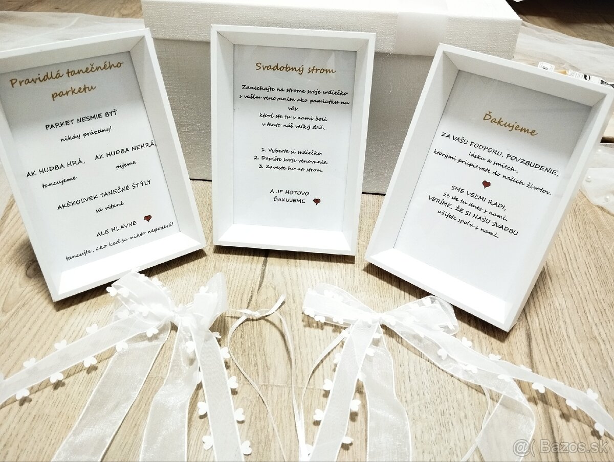 Predam svadobnu vyzdobu - 2