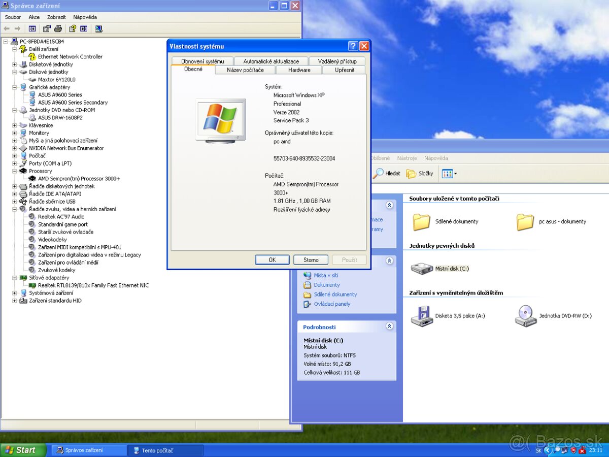 Predám pc retro z Windows xp - 2