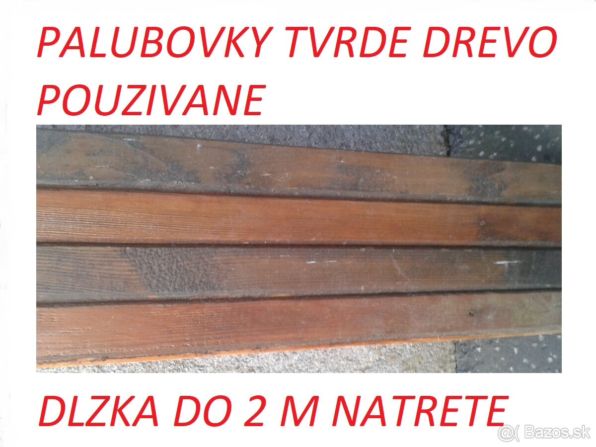 PREDAM STAVEBNY MATERIAL - RURA ,TEHLA, HRANOLY 8X8 - 2