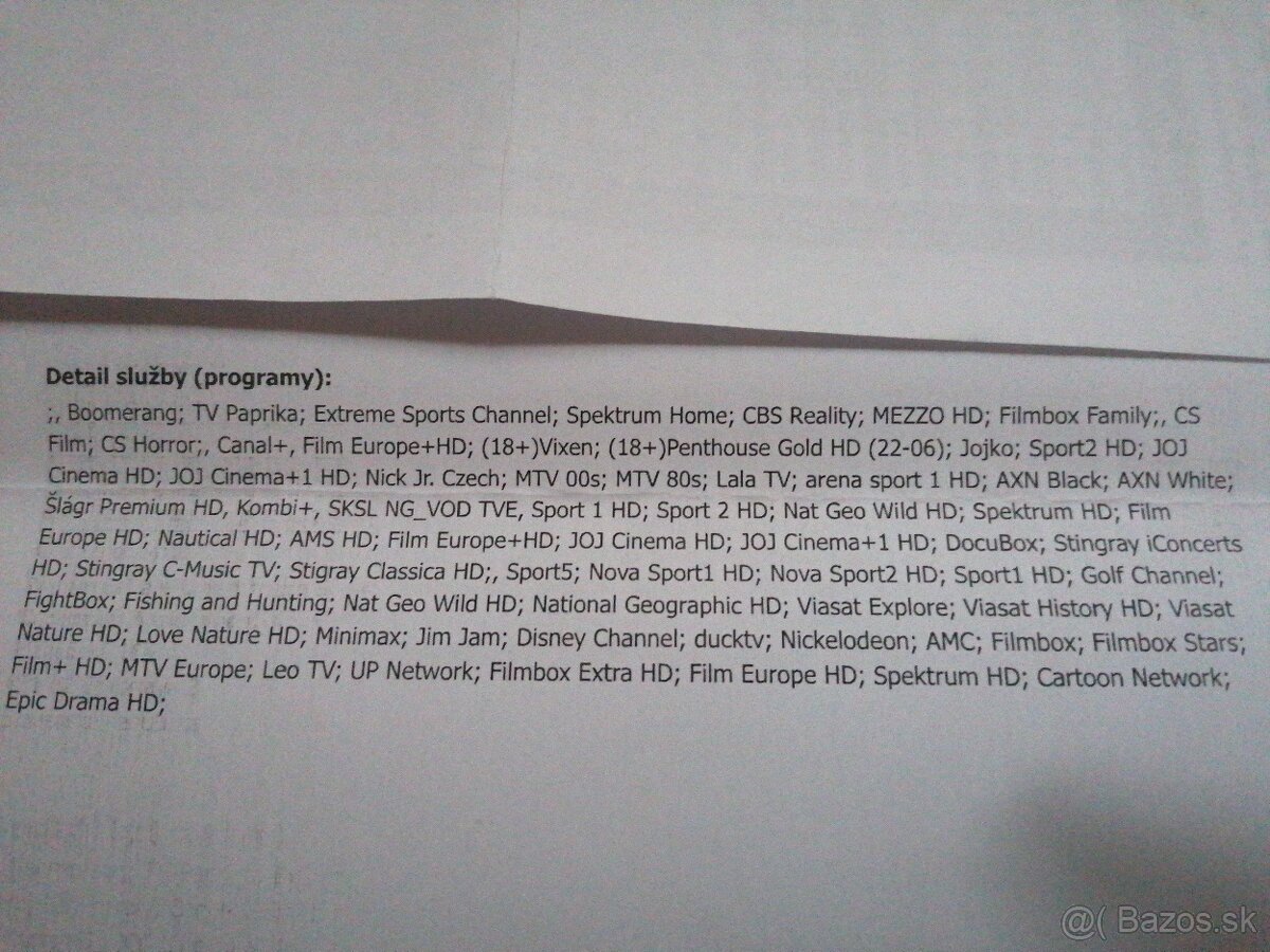 Predám Skylink platný do 6. 4 - 2