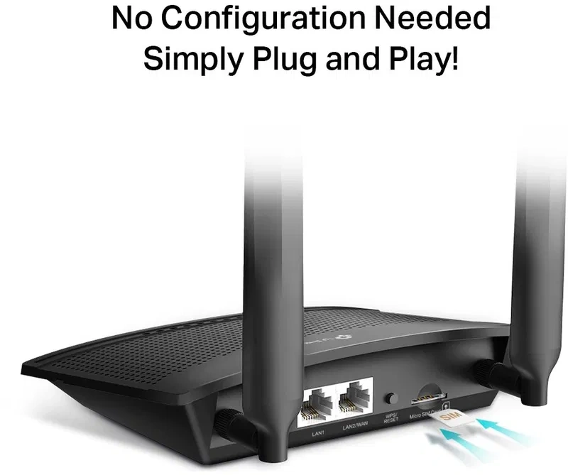 4G LTE SIM modem TP-LINK TL-MR100, LTE - 2