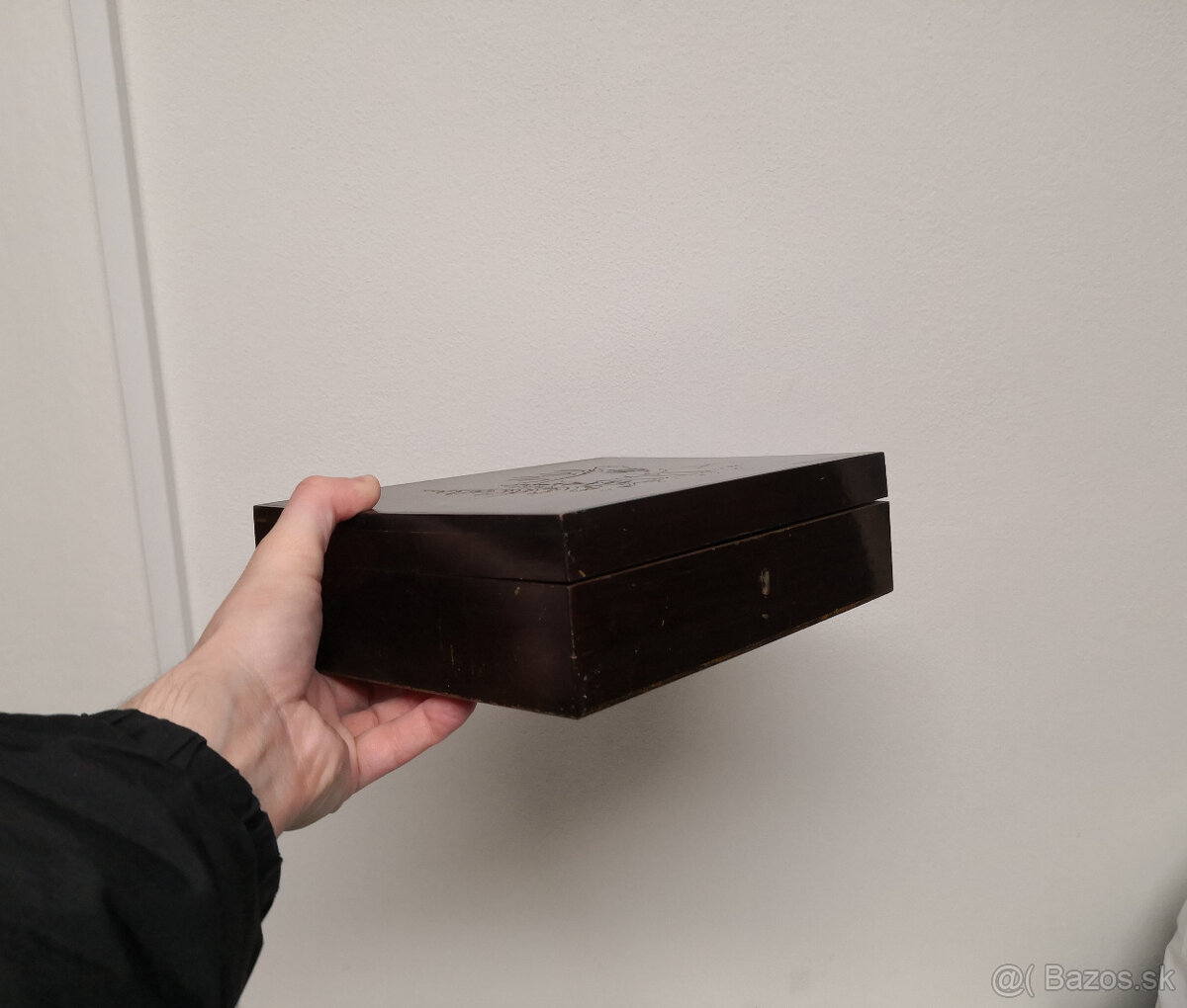 Starožitná drevená kazeta - 2