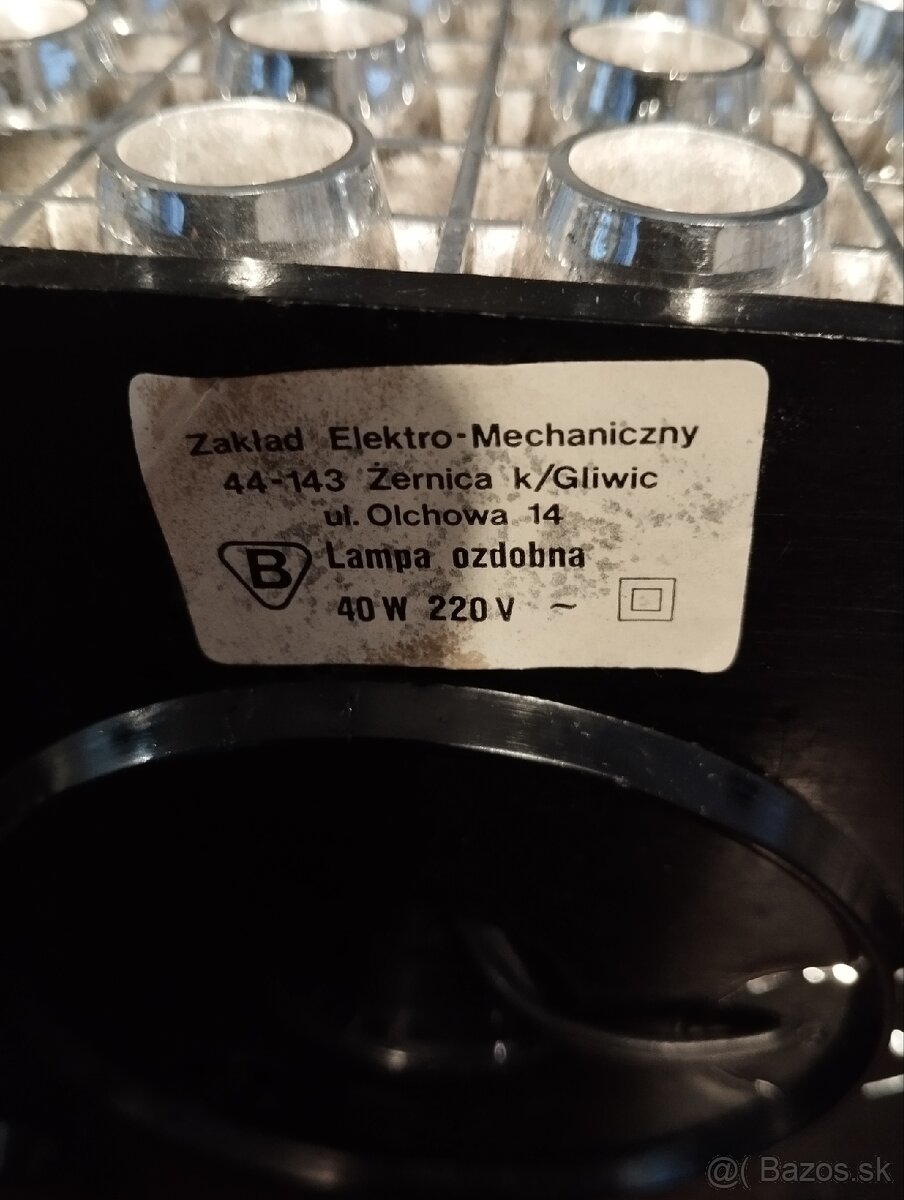 RETRO DISCO LAMPA - 2