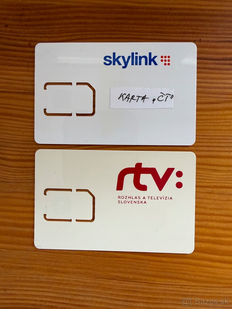 Predám satelitné prístupové karty a CI moduly - 2