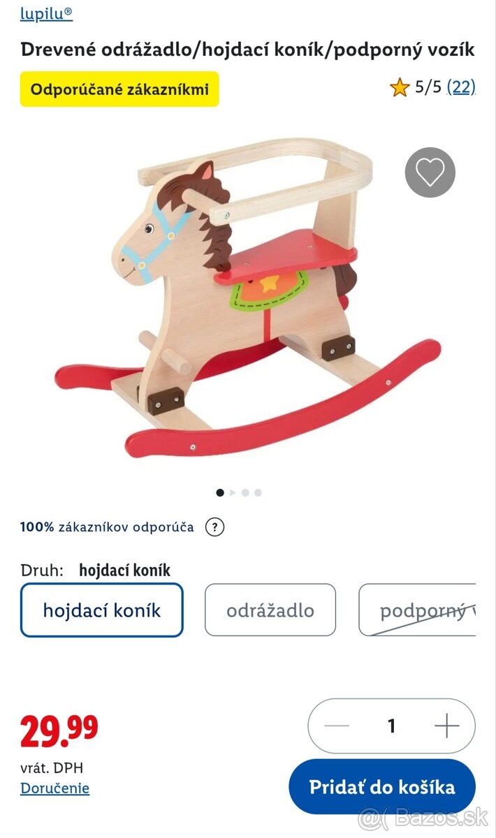 Predám hojdacieho koníka - 2