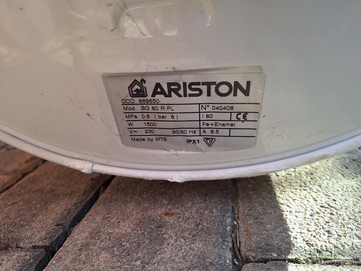 Elektrický bojler ariston - 2