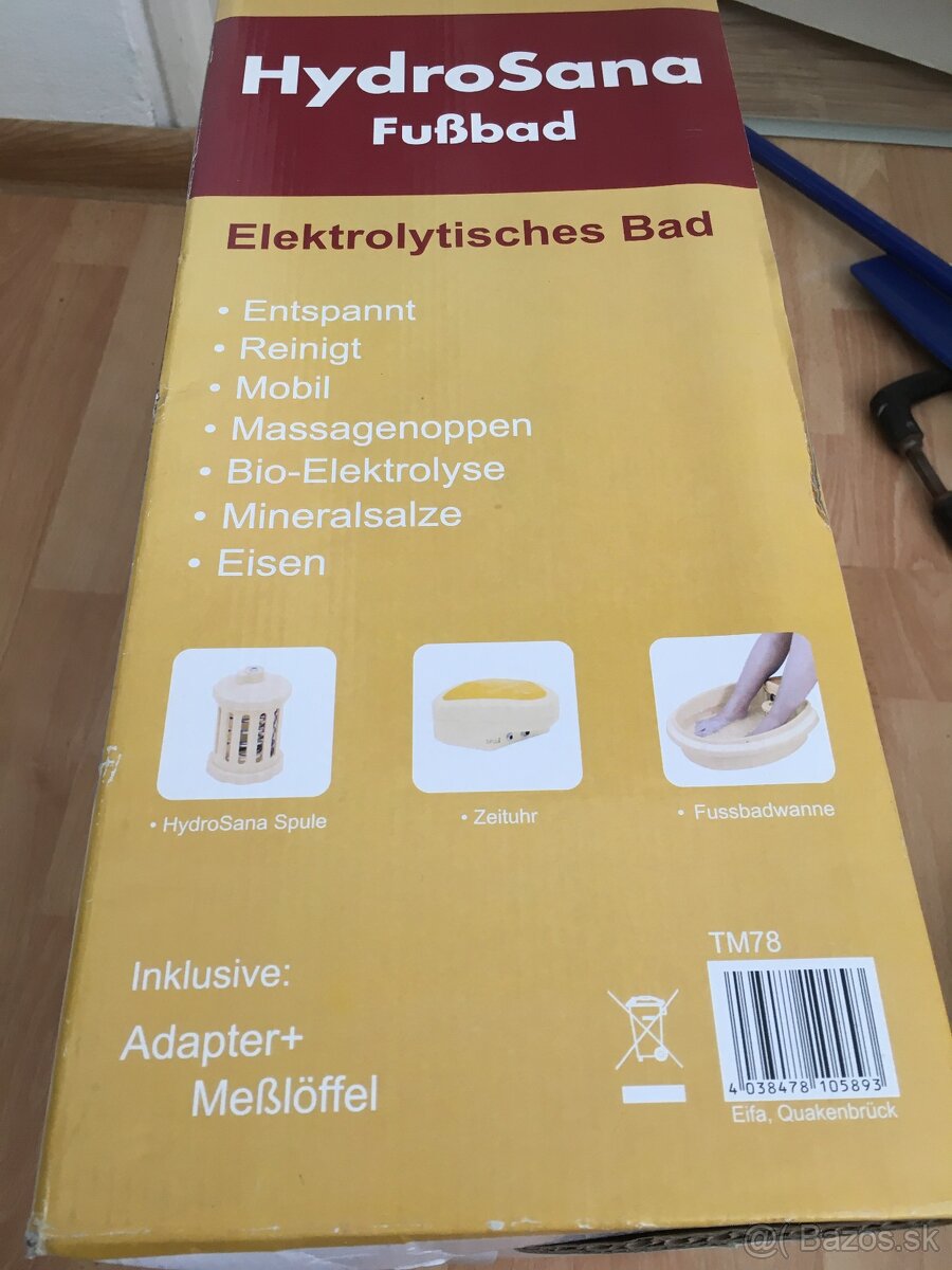 Elektrolyticky kupel na nohy - 2