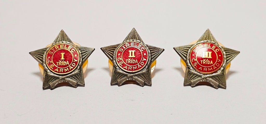 ČSĽA Střelec I., II. a III. třída. - 2