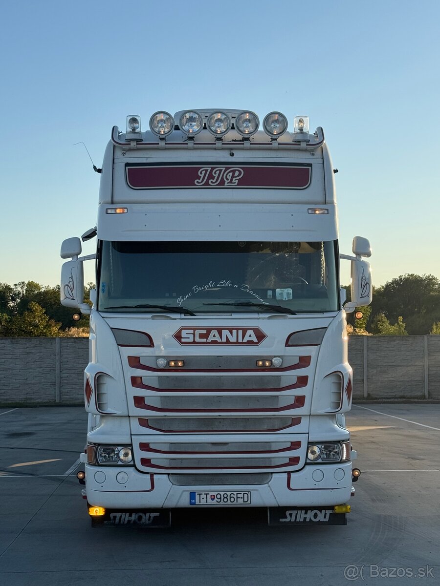 Scania r440 + posuvná podlaha Legras - 2
