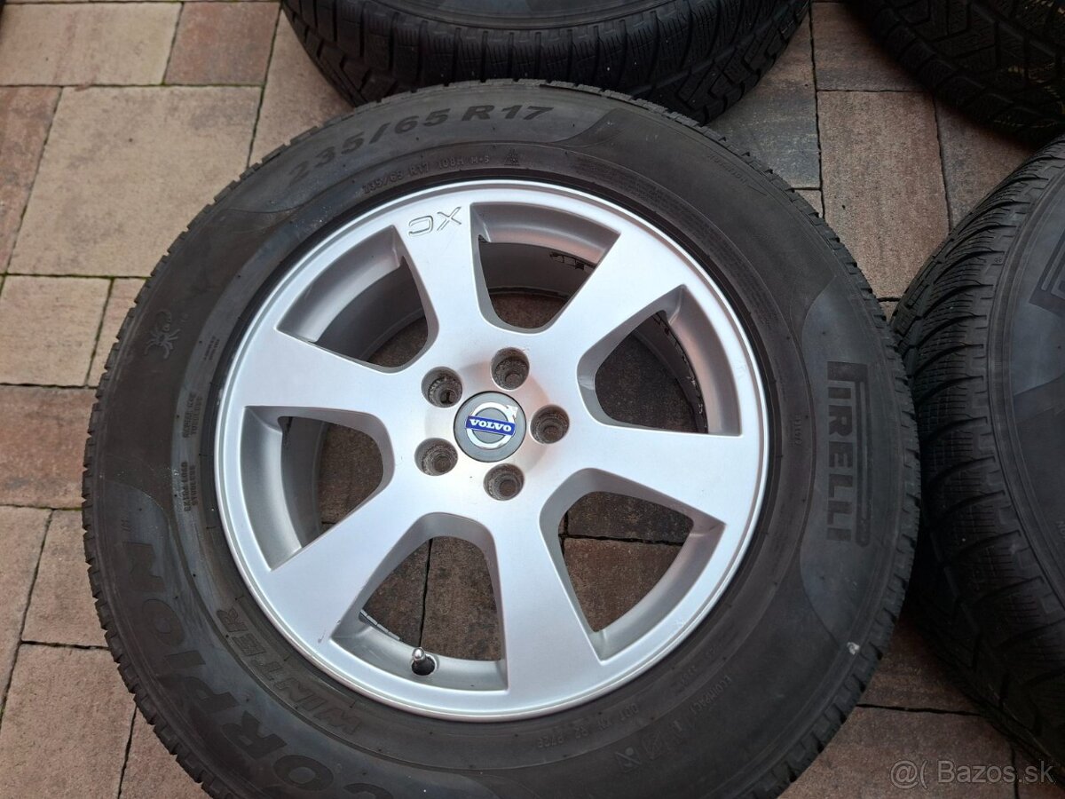 Predám hlinikové disky org.Volvo XC 60-R17 - 2