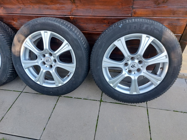 elektrony 5X108 R17 ET32 + 225/55 R17 zimné kleber - 2