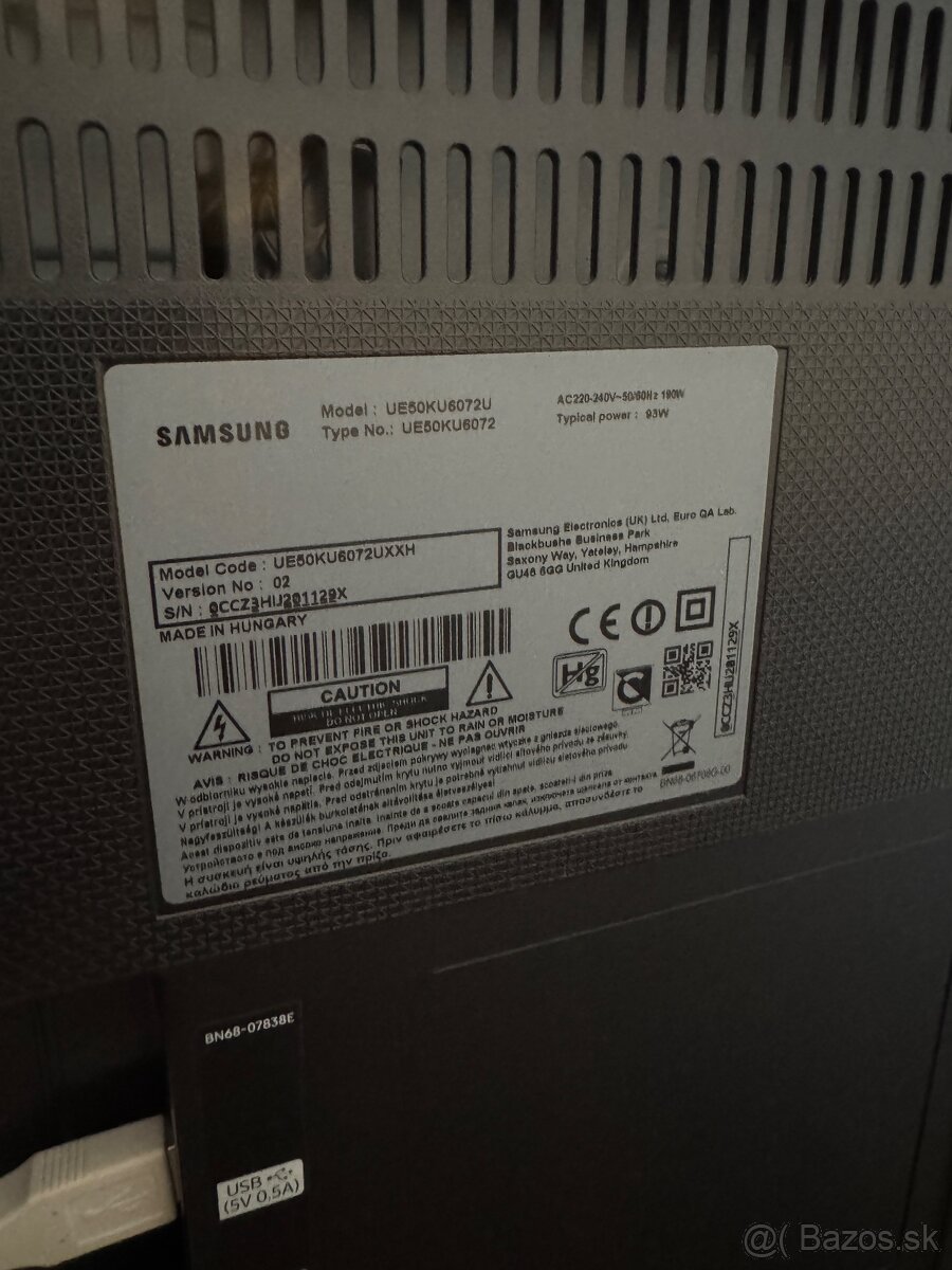 TV Samsung "50 UE50KU6072U - 2