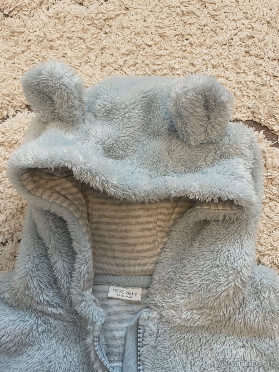 detská flísová bunda s medvedíkom - 2