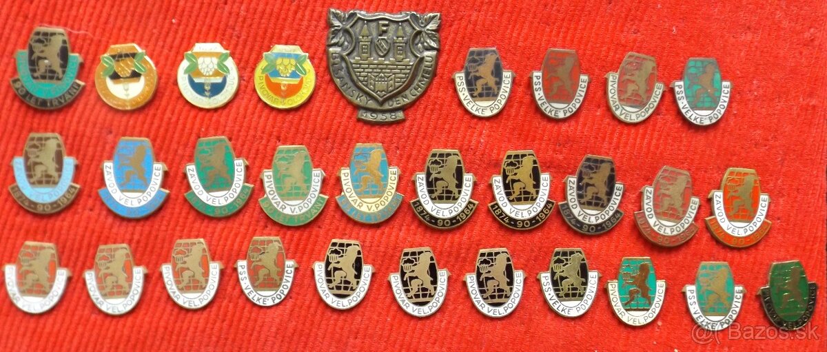 odznaky - pivo, pivovary - 2