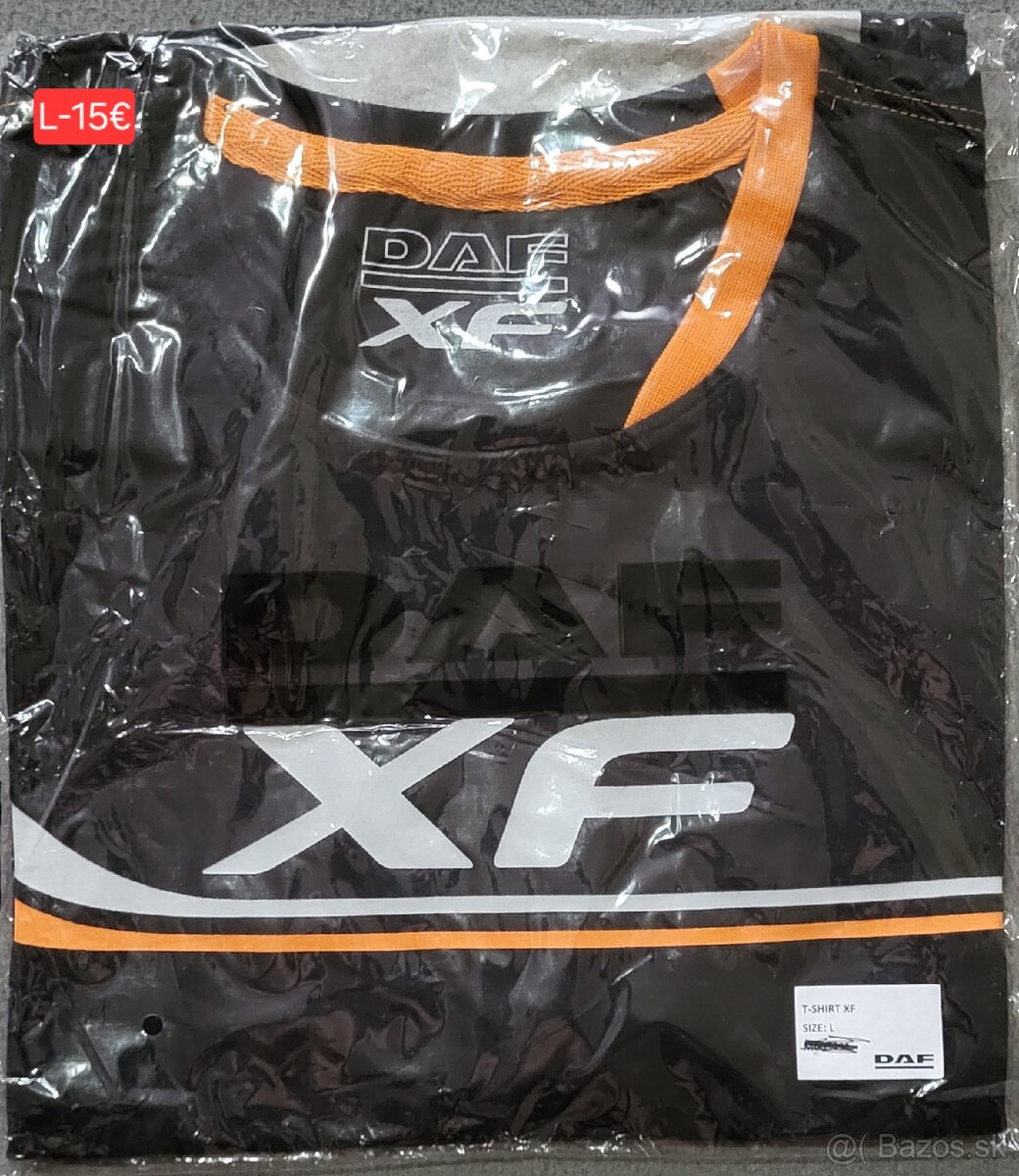 Predám tričká Nové DAF spolu 200eur - 2