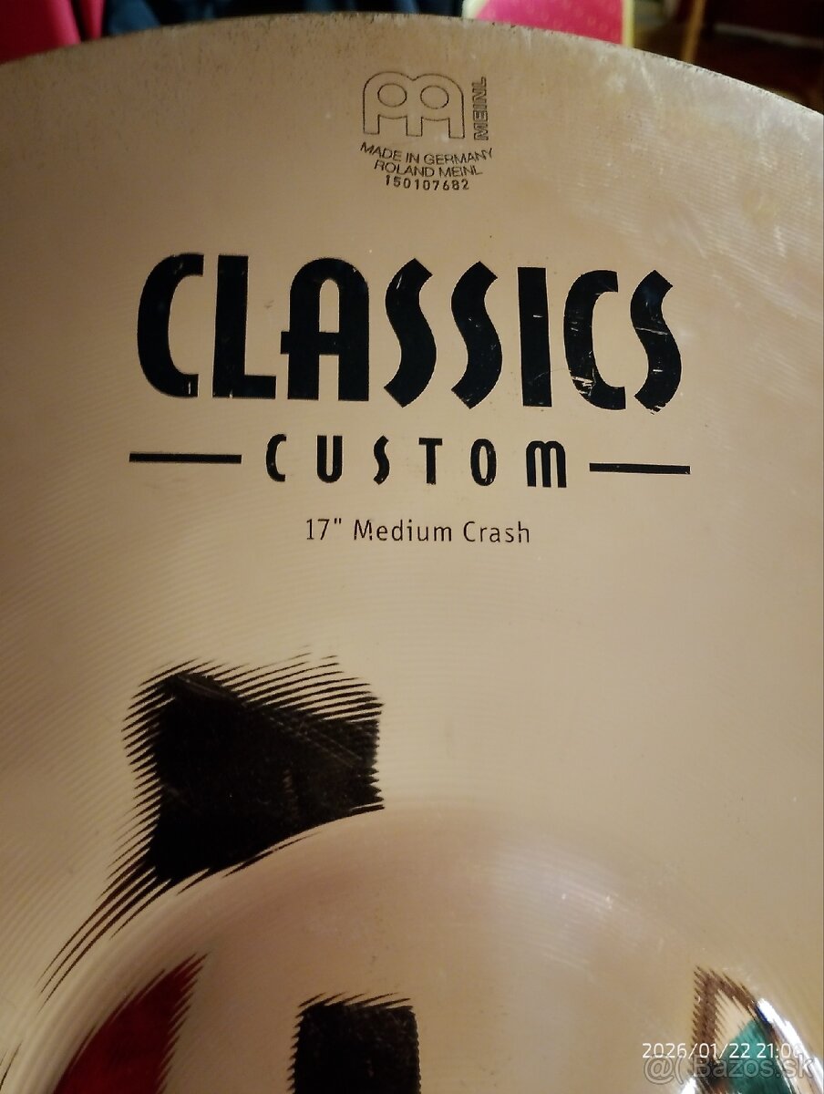 Meinl crash - 2