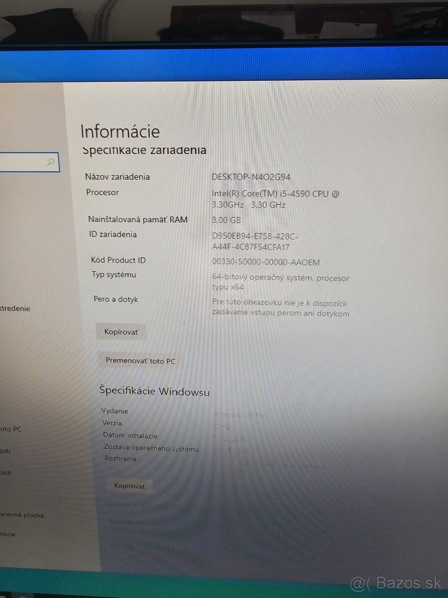 Predam DELL OPTIPLEX 3020, i5-4590, 8GB RAM, 240GB SSD - 2