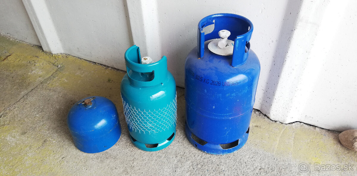 PROPANBUTAN plyn + flasa / bomba 2kg - 2