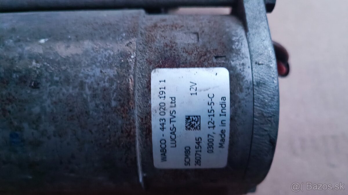 Kompresor vzduchového podvozku - 2