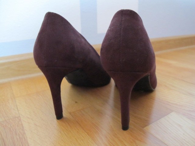 HM lodičky 37 burgundy - 2