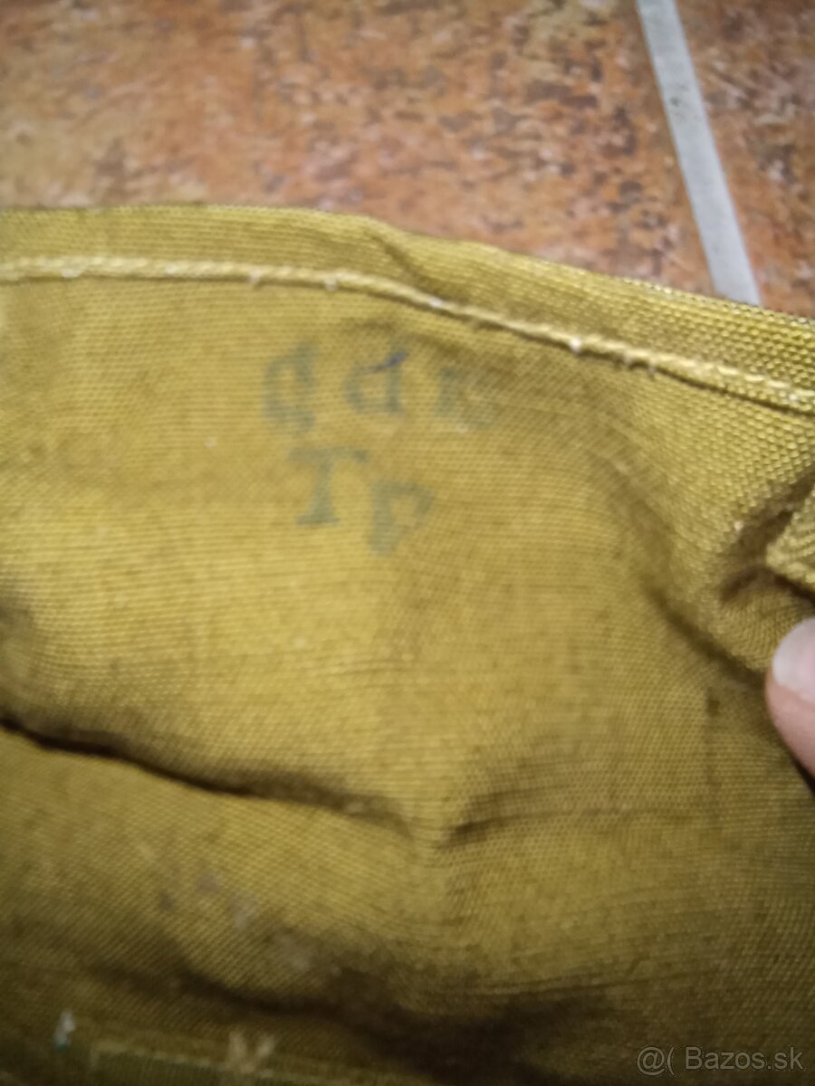 Preda obal na Nemecku protichemicku pláštenka afrikakorps DA - 2