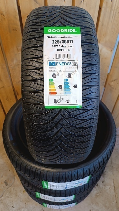 225/45 R17 celoročné pneumatiky DOT 2025 - 2