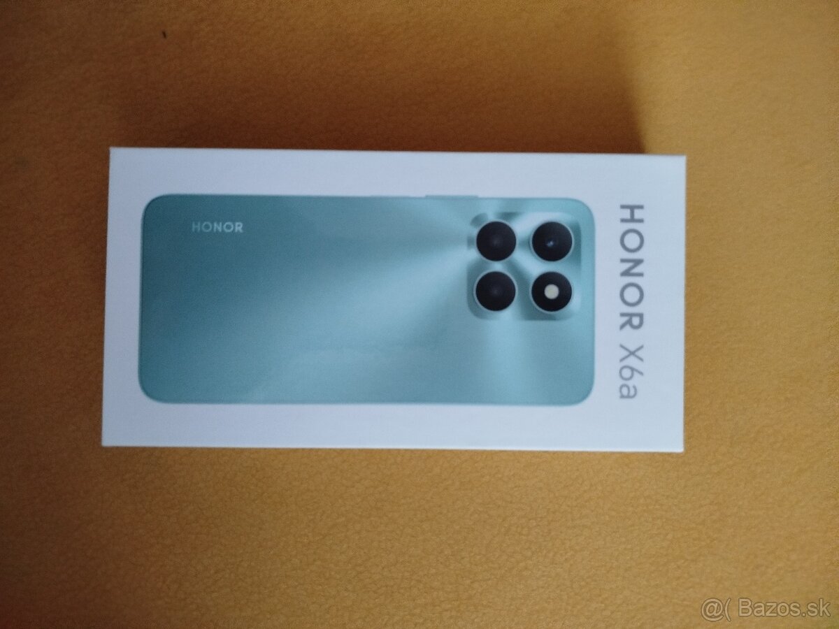 Predám Honor X6a v čiernej farbe+puzdro+ ochranné sklo - 2