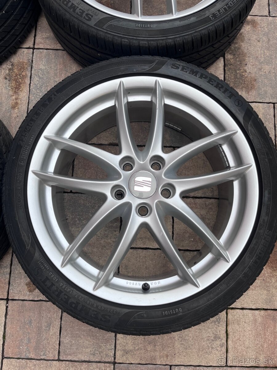 Orig. hliníkové disky Seat R18, 5x112 - 2