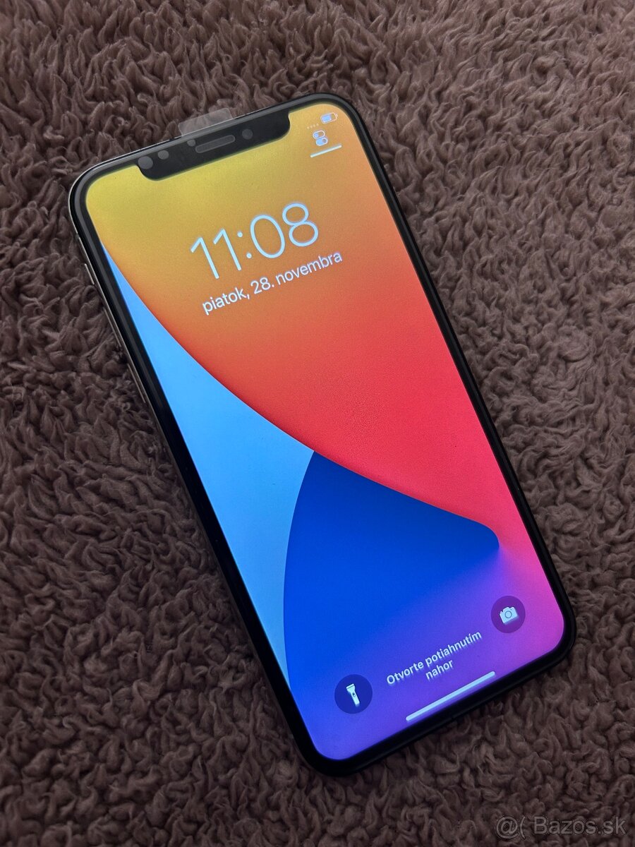 iPhone X 64GB Silver - 100% - 2