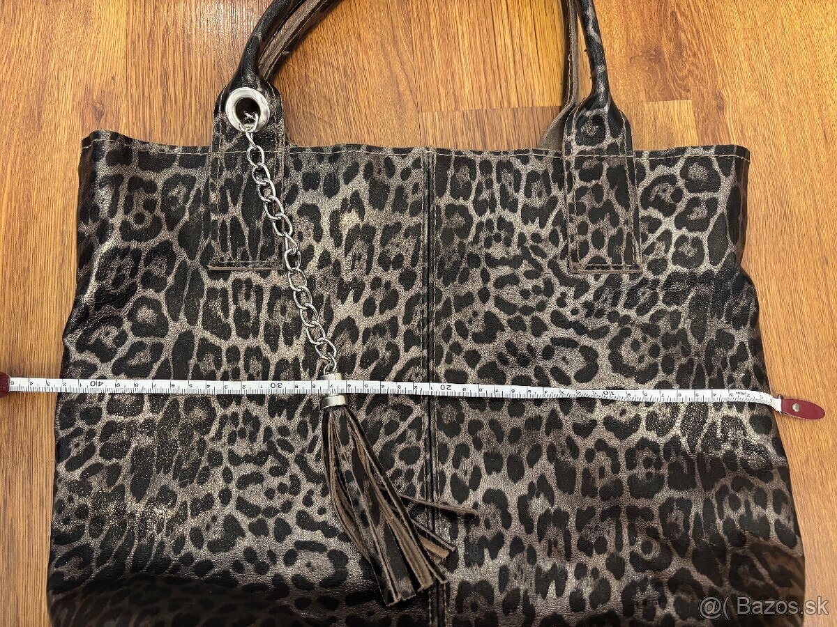 Dámska kožená kabelka - 2