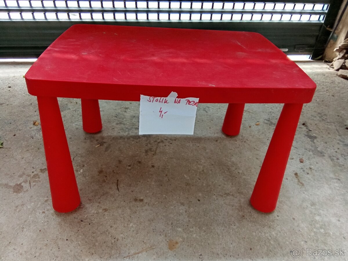 Stolík,stôl pre malé deti - 2